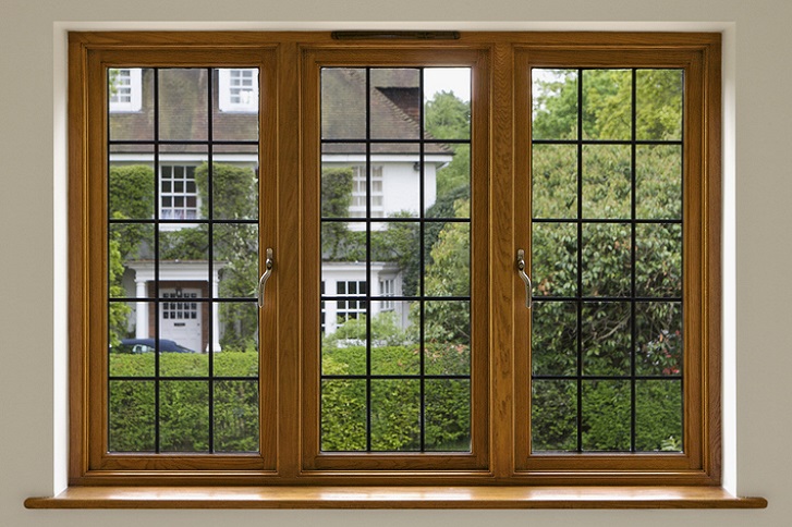 okno z drewna